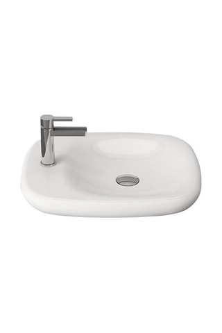 Bocchi Fenice Çanak Lavabo. 54 CM. Parlak Beyaz 1489-001-0126