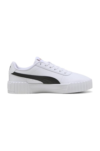 Puma Carina 3.0 Tdp 406176 03 Kadın Sneaker Ayakkabı Beyaz Siyah 36-40 Beyaz - Siyah