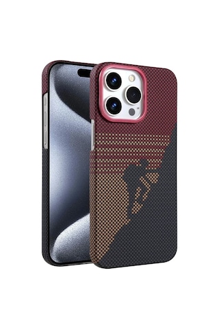 Adige Apple Uyumlu iPhone 14 Pro Max Kılıf Karbon Dizayn Magsafe Kablosuz Şarj Özellikli