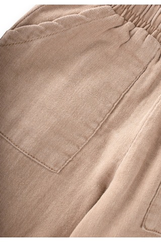 Cigit Müslin Gabardin Pantolon 2-8 Yaş Bej