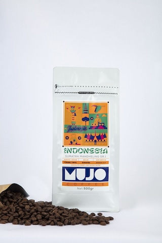 Indonesia Sumatra Mandheling Gr.1 Çekirdek Kahve-500gr-metal Filtre Metal Filtre