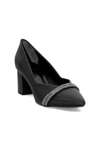 Beety 25by18.911 Kadın Klasik Topuklu Ayakkabı Siyah Siyah