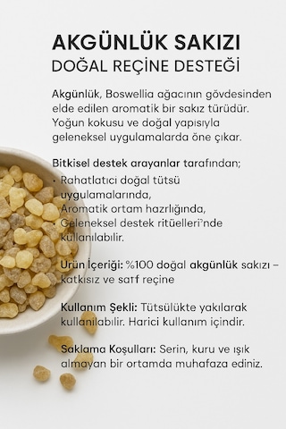 Sultanbahçe Akgünlük Sakızı Günlük Bitkisi Ak Günlük Doğal Ağaç Reçinesi