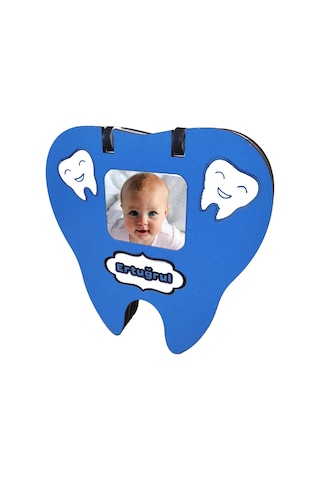 Plakethome Süt Dişi Saklama Kutusu,Yenidoğan Hediyesi, Erkek Bebek Hediyesi