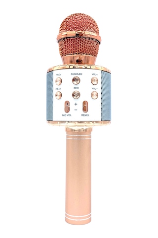 Qingmipy Renkli Led Işıklı Kablosuz Mikrofon: Çocuklar İçin Karaoke, Ev Partileri Ve 5 Ses Efekti İle Eğlence