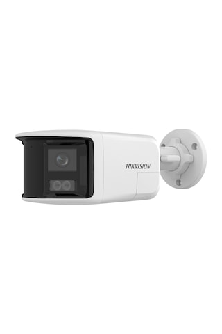 Hıkvısıon Ds-2cd1t63g2p-lıuf/sl 6mp Dual Lens 2.8mm Panoramic 30mt Smart Hybrıd Lıght Ip67 Dahili Ses Ir Bullet Ip Kamer