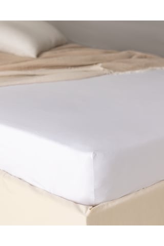 Madame Coco Belle Çift Kişilik Pamuklu Lastikli Bambu Çarşaf - Beyaz 8684427300848 Çok Renkli