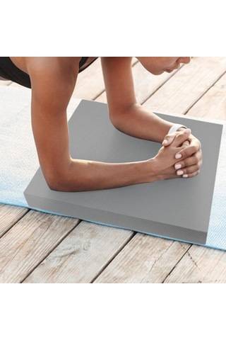 Suntek Yoga Dizlik Yumuşak Bahçe Çalışma Aksesuarları Gri-l Gri