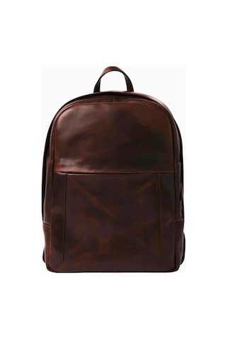 Ryoko Madison Full Grain Deri Unisex Sırt Çantası Vintage Brown 2