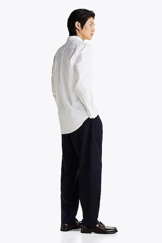 Tommy Hilfiger Flex Poplın Kent Collar Sf Shırt Erkek Beyaz Gömlek - Mw0mw38137 Beyaz