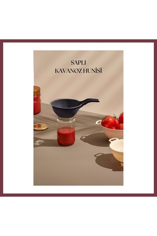 Storeşahin Saplı Kavanoz Hunisi Füme-dny0032 Shn0720