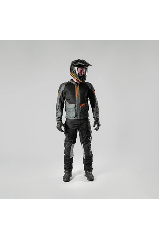 Leatt Adv Flow-tour 4.5 Gri Motosiklet Montu