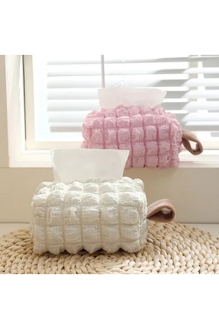 Shineyee "şık Ve Pratik Peçete Kutusu - Mutfak & Araç İçin Zarif Çözüm" Pembe