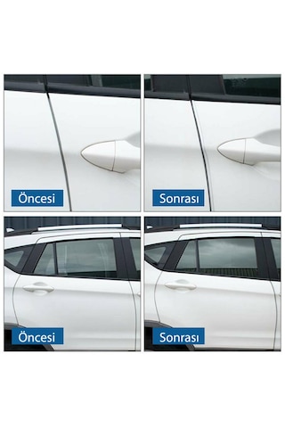Oto Kapı Fitili Çizilmelere Karşı Koruyan Araç Kapı Koruyucu Fitil Beyaz 5 Metre 5 Metre Beyaz