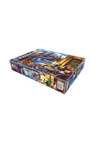 Star Puzzle Uyumayan Şehir Brooklyn 2000 Parçalık Puzzle