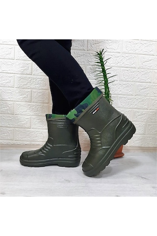 Akınalbella Akinalbella 026 Eva Kısa 23cm Hafif Çoraplı Avcı Balıkçı Günlük Çizme