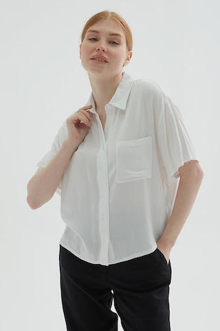 Fashion Friends Bayan Gömlek 25y0515k1 Ekru Ekru