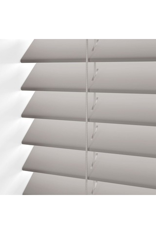 Ahşap Jaluzi Perde Polywood Jaluzi Perde 50Mm Gri