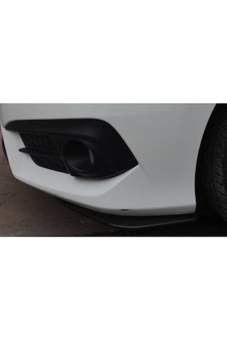 Civic Fc5 Uyumlu İthal Piano Black 2 Parça Ön Flap Takımı