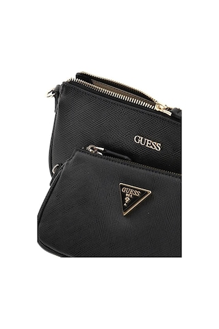 Guess Noelle Saffiano Mini Kadın Çapraz Çanta Hwzg9672710 Siyah