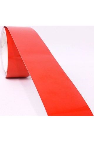 Kırmızı Reflektif Bant, Reflektif Şerit 5 Cm X 10 M (534231275)