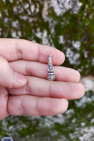 Ayyıldız İşleme 925 Ayar Gümüş Tesbih İmamesi