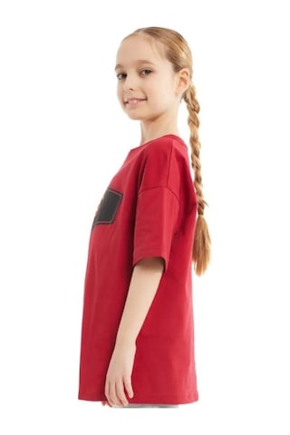 Galatasaray Lisanslı Kırmızı Çocuk T-shirt KIrmızı