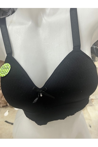 Best Umt Bambu Süngerli Telsiz Toparlayıcı Sütyen Siyah