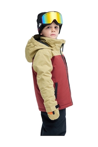 Quiksilver Lıttle Mıssıon Kıds Jk Çocuk Kırmızı Snowboard Ceketi Rre0