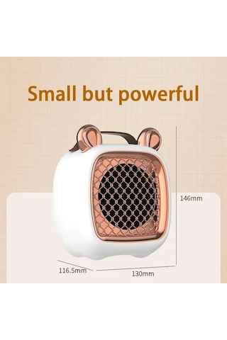 Trendooze Mini Taşınabilir Akıllı Havalı Elektrikli Isıtıcı Dongjing Isı Yalıtımlı
