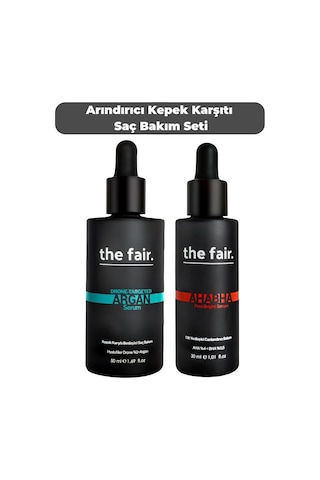 The Fair Drone-Targeted Hair Argan Serum 50 ML + Ahabha Yenileyici ve Canlandırıcı Serum 30 ML