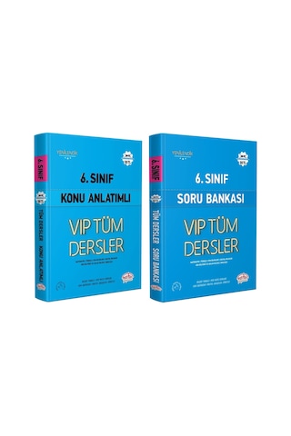 Editör 6. Sınıf Konu Anlatımlı ve Soru Bankası 2 Li Set