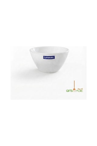 Zelie Opal Temerli Cam Beyaz Kase 12 Cm 6'lı Set - Çorba Ve Tatlı Kasesi