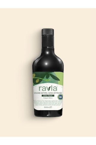 Ravla Organik Erken Hasat Zeytinyağı İçimlik 500ml