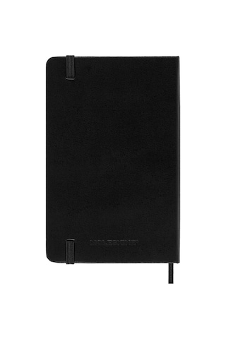 Moleskine 12 Ay Günlük Ajanda Cep Boy 9x14 Cm Sert Kapak Siyah Siyah