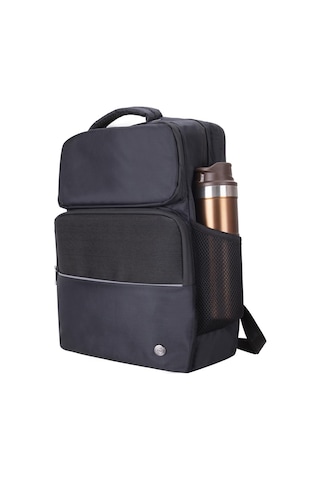 Plm Octagon 15.6" Siyah Notebook Sırt Çantası