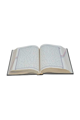 Orta Boy Termo Deri Kuran-ı Kerim Siyah, Mühürlü