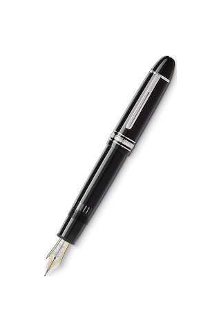 Montblanc Meisterstück 149 Platin Kaplamalı Dolma Kalem - Ef Uç 1 Siyah