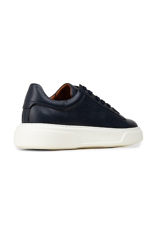Deery Erkek Hakiki Deri Lacivert Sneaker Ayakkabı - 04651mlcve01