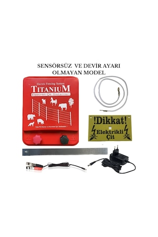 Tıtanium Shock 30k Elektrikli Çit Sistemi Domuz Kovucu 30000 Volt