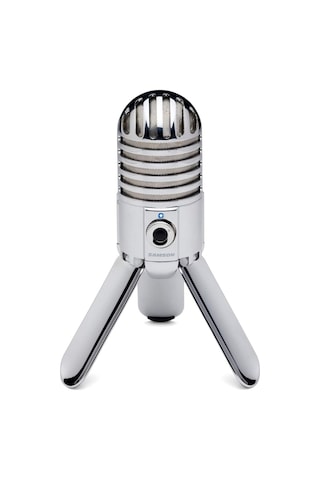 Meteor Mic Usb Mikrofon, Taşınabilir Stüdyo Kondansatör Mikrofonu, Chrome