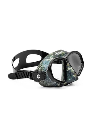 Dynamic Nord Dive Mask Mc 15 Iki Camlı Düşük Hacimli, Revo Ayna Efekti Lensli Dalış Maskesi Siyah