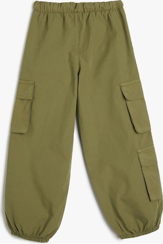 Koton Jogger Kargo Pantolon Pamuklu Beli Bağlamalı Cepli Khakı 4skb40085tw 4SKB40085TW879 Haki