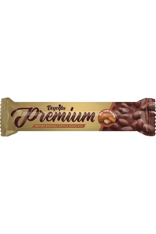 Beyoğlu Premium Bütün Fındıklı Ve Bademli Çikolata 75 Gr X 6 Lı Karma Paket
