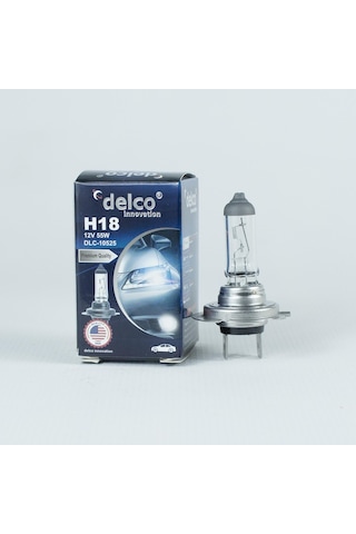 Delco U.s.a H18 Halogen Far Ampulü 12 Volt 55w Py26d-1 10 Adet