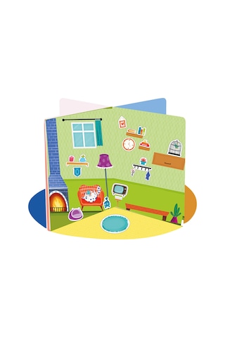 3 Boyutlu Stickerlı Oyun Evim