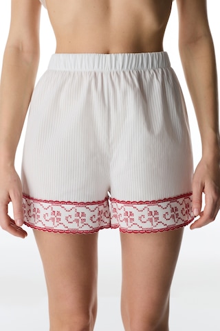 Penti Kırık Beyaz Magnifique Pamuklu Şort Pijama Altı