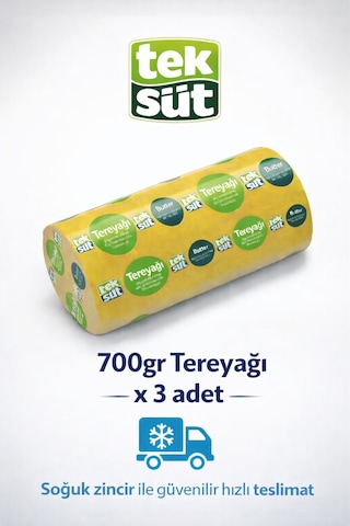 Tereyağ 700 Grx3adet