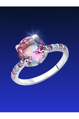 Sokolov 925 Ayar Gümüş Mücevher Klasik Yüzük 8951512 Gri