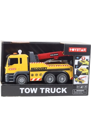 1:12 Sürtmeli Sesli Işıklı Oyuncak Vinç